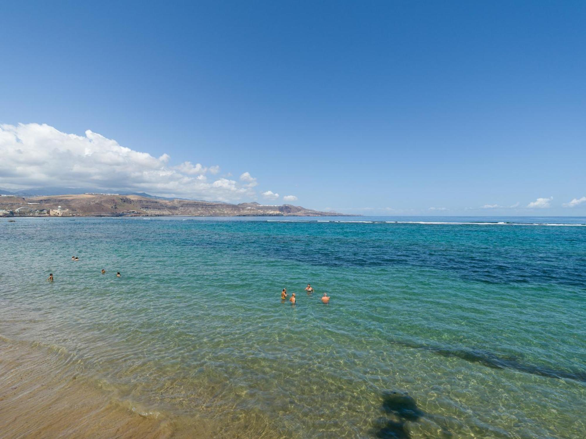 Great Balcony Over Blue Sea By Canariasgetaway Las Palmas Buitenkant foto